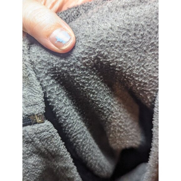 Sports Illustrated XL Fleece Jacket Mens Gray Full Zip Long Sleeve Soft - Picture 8 of 15